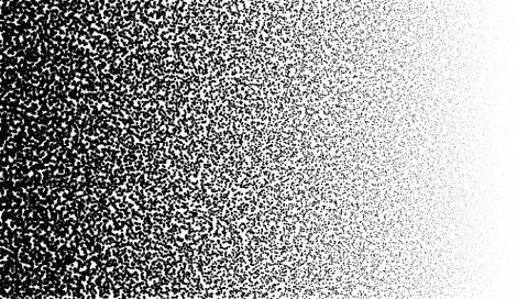 Halftone Gradient Pattern With Random Circles Stock Illustration