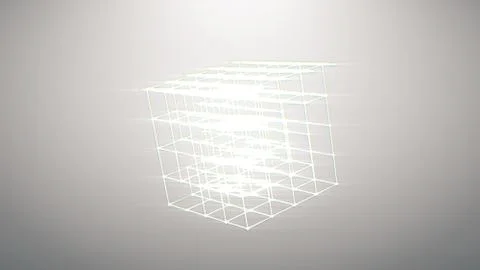 Halftone gradient smooth objects Stock Illustration