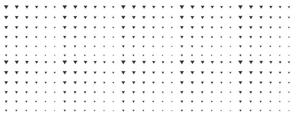 Halftone gradient of triangle background. Simple pattern vector illustration Stock Illustration