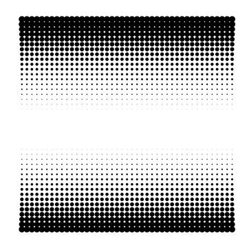 Halftone gradient vector. Retro background Stock Illustration