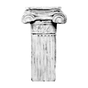 Halftone Greece modern statue. Collage design element in trendy magazine st.. Stock Illustration