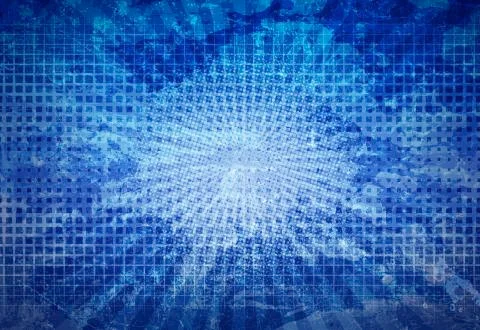 Halftone grid world map Иллюстрация