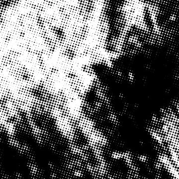 Halftone Grunge Background Stock Illustration