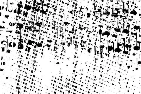Halftone Grunge Background Stock Illustration