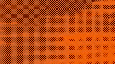 Halftone Grunge Orange Background Loop Stock Footage 281341584