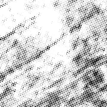 Halftone Grunge Texture Illustrazione stock