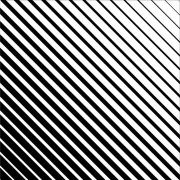 Halftone horizontal speed line abstract pattern. Vector halftone illusion. Stock Illustration