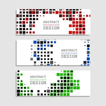 Halftone illustrator. Two color Brochure. Stock Illustration