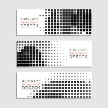 Halftone illustrator. Two color Brochure. Stock Illustration