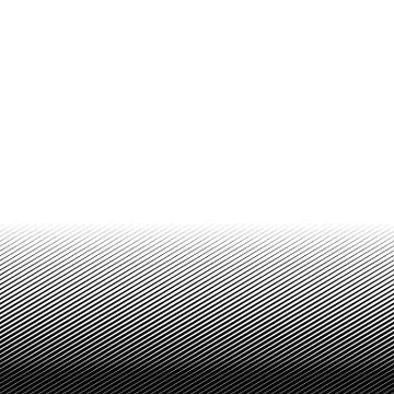 Halftone Lines Fade Effect. Halftone Simple Pattern. Pop-Art Halftone Gradien Stock Illustration