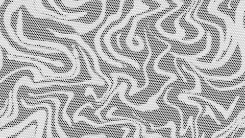 Halftone marble texture background.Abstract black and white dot art backdrop. Stock Illustration