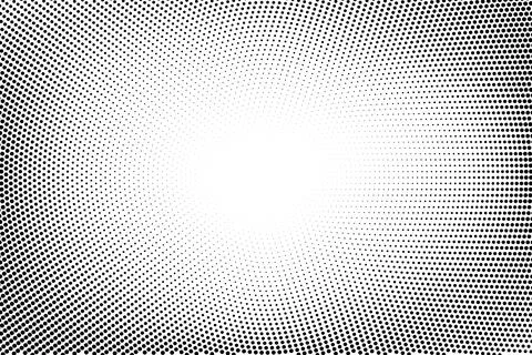 Halftone monochrome pattern with dots. Minimalism, vector. Background for pos Stock Illustration