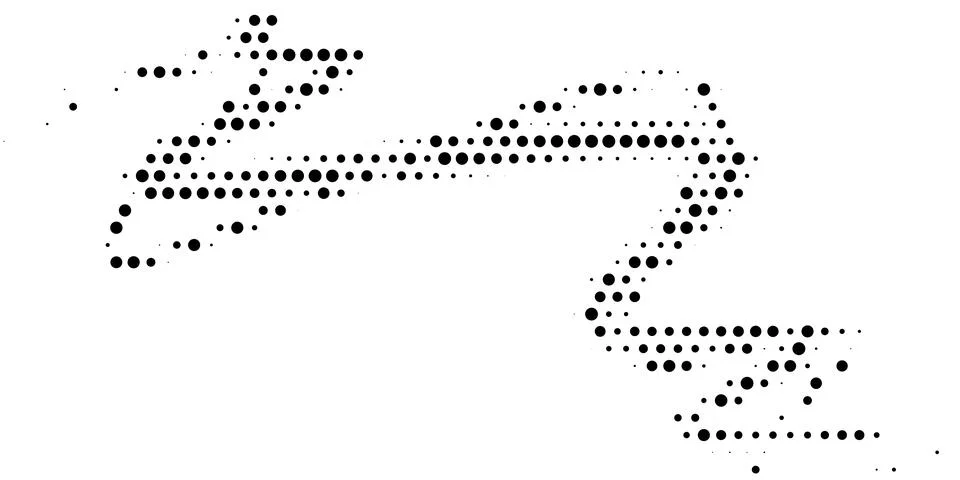 Halftone monochrome pattern with dots. Minimalism, vector. Background for pos Stock Illustration