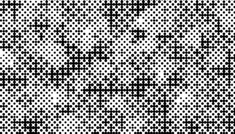 Halftone monochrome pattern with dots. Minimalism, vector. Background for pos Illustrazione stock