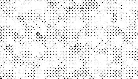Halftone monochrome pattern with dots. Minimalism, vector. Background for pos Stock Illustration