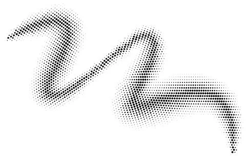 Halftone monochrome pattern with dots. Minimalism, vector. Background for pos Stock Illustration
