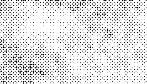 Halftone monochrome pattern with dots. Minimalism, vector. Background for pos Illustrazione stock