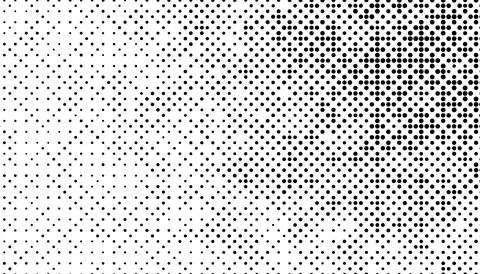 Halftone monochrome pattern with dots. Minimalism, vector. Background for pos Stock Illustration