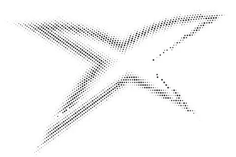 Halftone monochrome pattern with dots. Minimalism, vector. Background for pos Stock Illustration