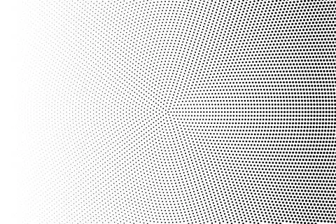 Halftone monochrome pattern with dots. Minimalism, vector. Background for pos Illustrazione stock