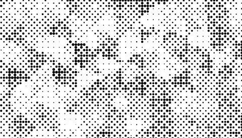 Halftone monochrome pattern with dots. Minimalism, vector. Background for pos Illustrazione stock