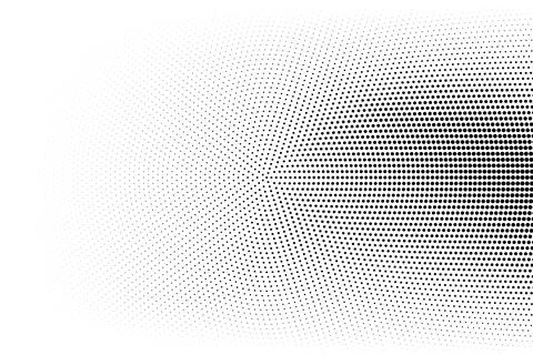 Halftone monochrome pattern with dots. Minimalism, vector. Background for pos Illustrazione stock