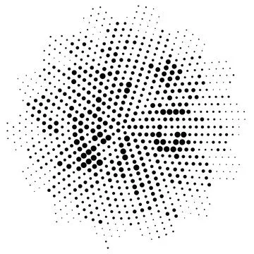 Halftone monochrome pattern with dots. Minimalism, vector. Background for pos 스톡 일러스트