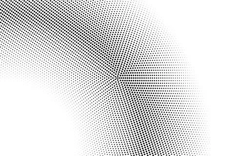 Halftone monochrome pattern with dots. Minimalism, vector. Background for pos Stock Illustration