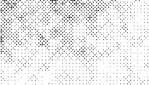 Halftone monochrome pattern with dots. Minimalism, vector. Background for pos Stock Illustration