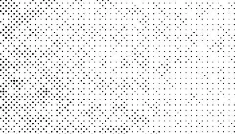 Halftone monochrome pattern with dots. Minimalism, vector. Background for pos Illustrazione stock