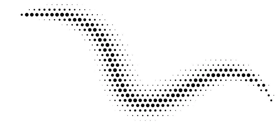 Halftone monochrome pattern with dots. Minimalism, vector. Background for pos Illustrazione stock