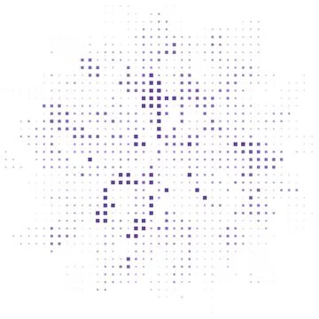 Halftone monochrome pattern with dots. Minimalism, vector. Background for pos Stock Illustration