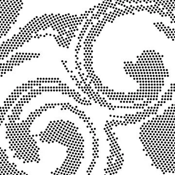 Halftone monochrome pattern with dots. Minimalism. Background for posters, we Stockillustratie