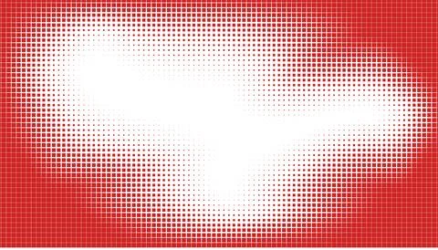 Halftone monochrome pattern with squares. Shades of red. Minimalism, vector.. イラスト素材