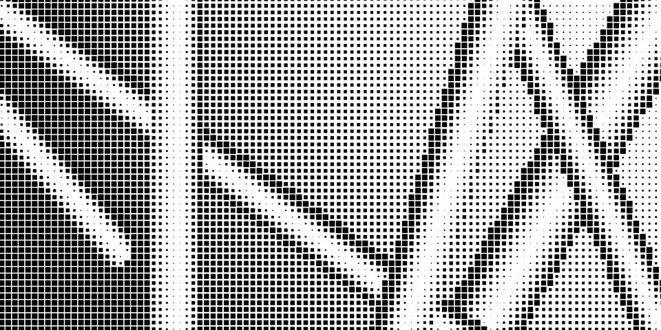 Halftone monochrome pattern with squares. Shades of grey. Minimalism, vecto.. 스톡 일러스트