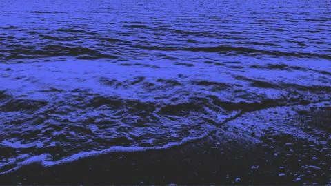 Halftone ocean and sandy beach, abstract texture 스톡 일러스트
