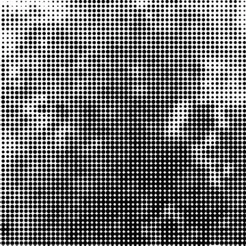 Halftone Overlay Texture Stock Illustration