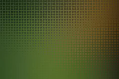 Halftone pattern abstract background with green and brown gradient smooth c.. Stock Illustration