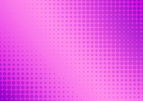 Halftone Pattern and Purple Gradient 스톡 일러스트
