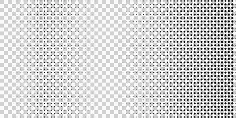 Halftone pattern background with gradient effect Stock Illustration