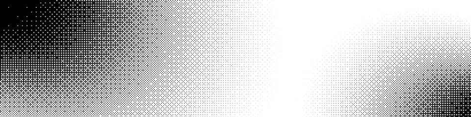 Halftone pattern background with gradient transition, comic style dots and .. Stock Illustration
