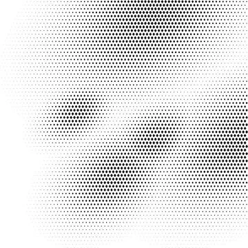 Halftone pattern of black diamonds on white background for graphic design Stock Illustration