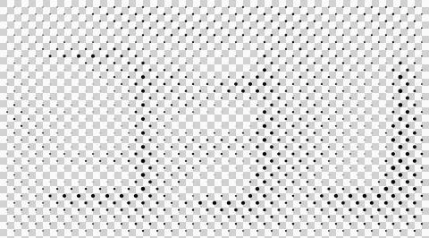 Halftone pattern, black dots on white background 스톡 일러스트