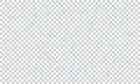 Halftone pattern with blue and black dots on white background Stockillustratie