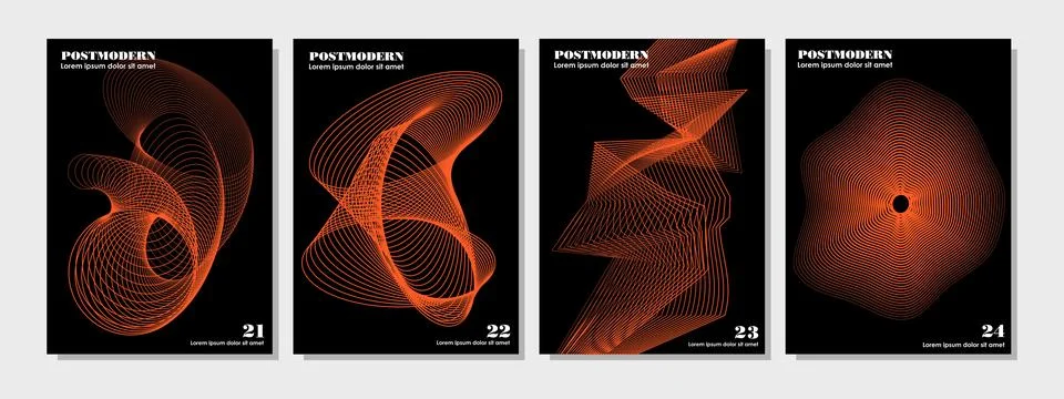 Halftone pattern design inspired postmodern for flyer, poster, brochure cov.. Stock Illustration