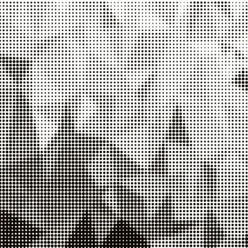 Halftone Pattern. Dots on White Background. Stock Illustration