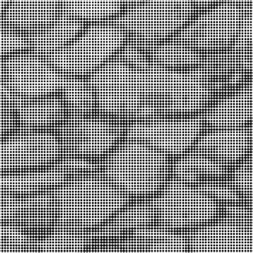 Halftone Pattern.  Dots on White Background. Illustrazione stock