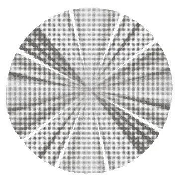 Halftone Pattern. Dots on White Background. Halftone Pattern. Halftone Dot... Foto stock