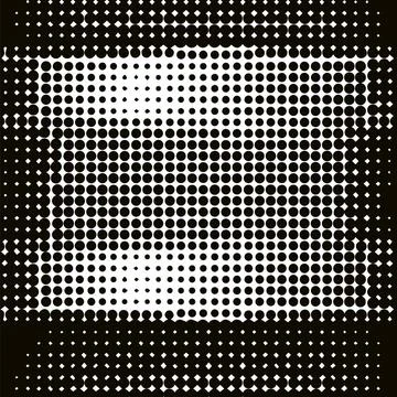 Halftone Pattern.. Dots on White Background. Halftone Pattern. Halftone Do... Stock Photos