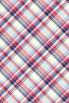 Halftone pattern fabric plaid, sixties background textile seamless. Dining .. イラスト素材
